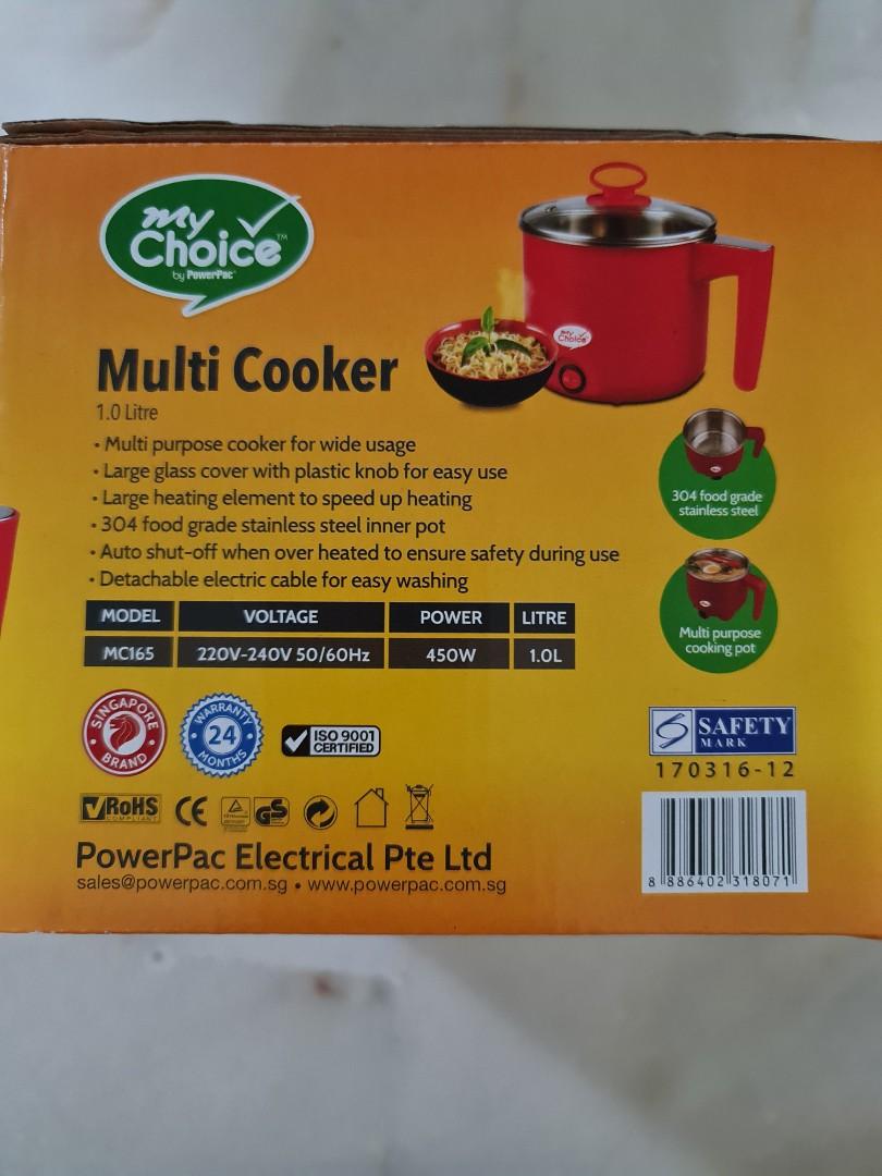 Multi cooker 1.0 liter, TV & Home Appliances, Kitchen Appliances