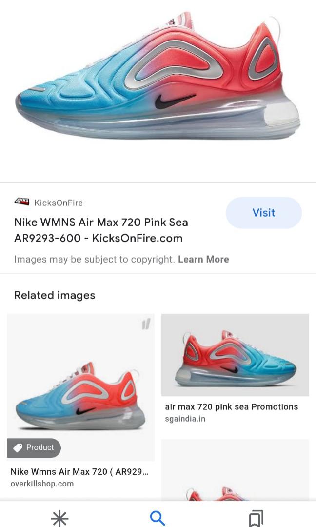 Nike WMNS Air Max 720 Pink Sea - KicksOnFire