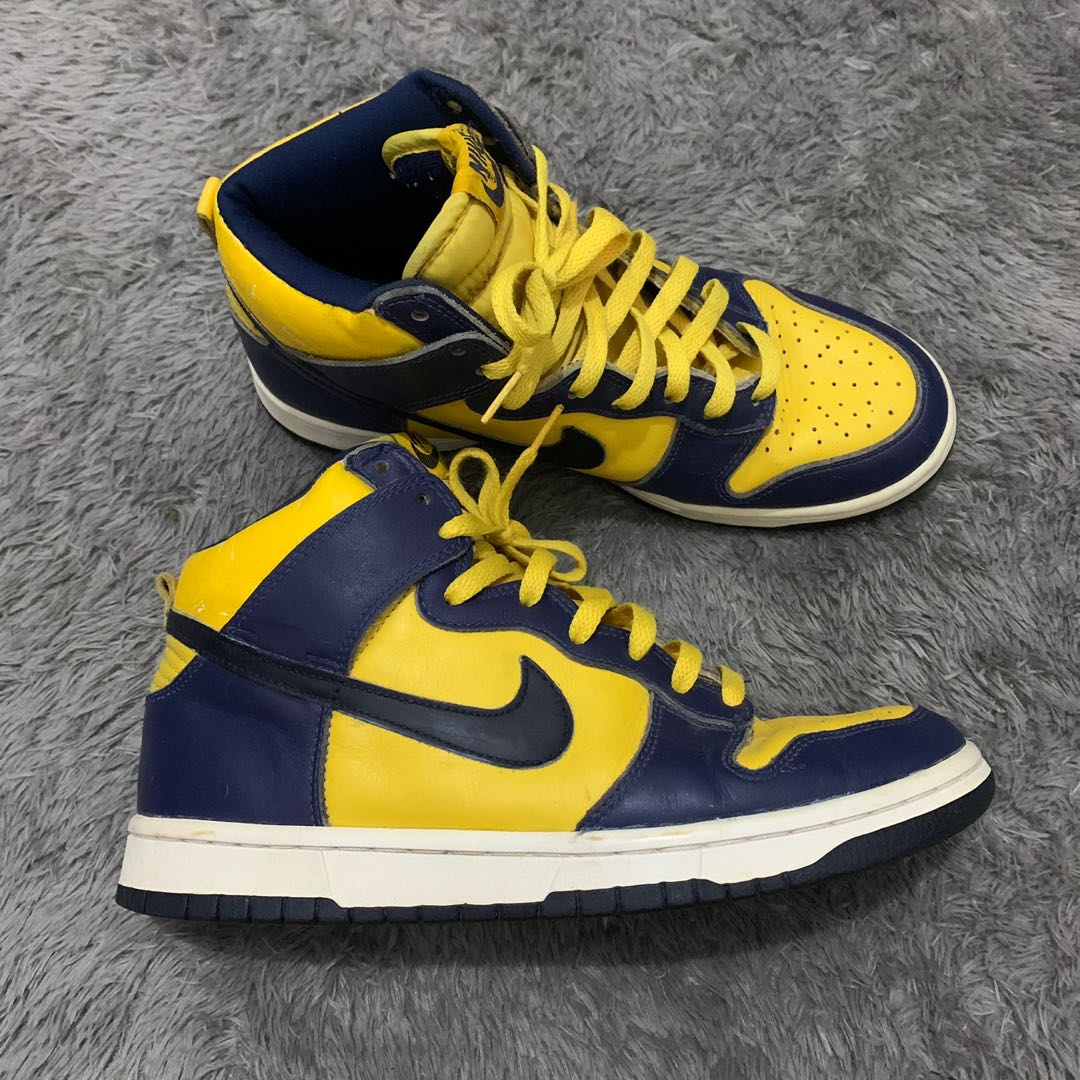 Nike Dunk High OG Michigan 1998, Fesyen 