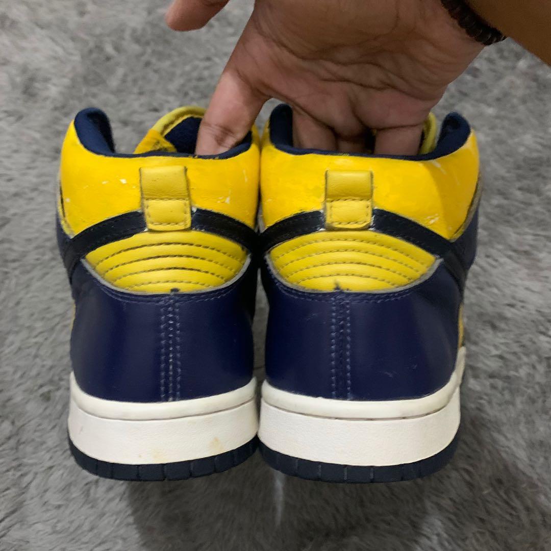 Nike Dunk High OG Michigan 1998, Fesyen 