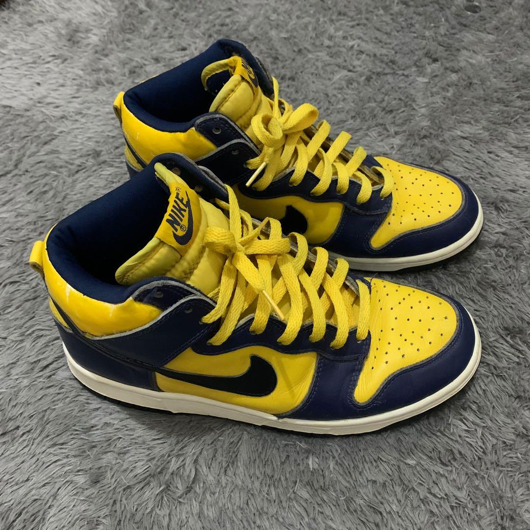 Nike Dunk High OG Michigan 1998, Fesyen 
