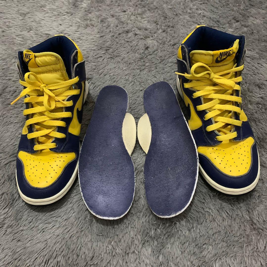 Nike Dunk High OG Michigan 1998, Fesyen 