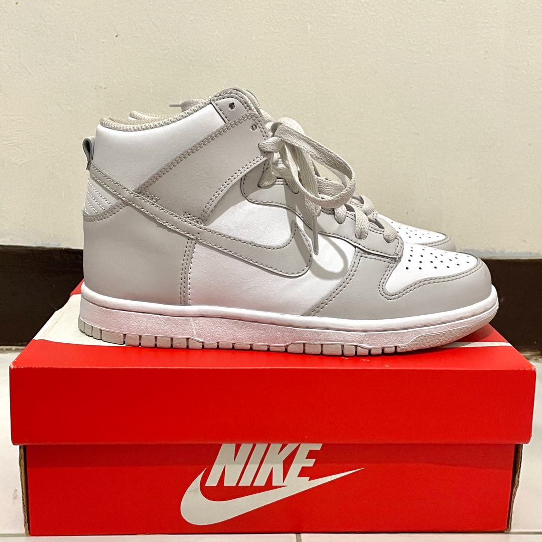 nike dunk high suede off white
