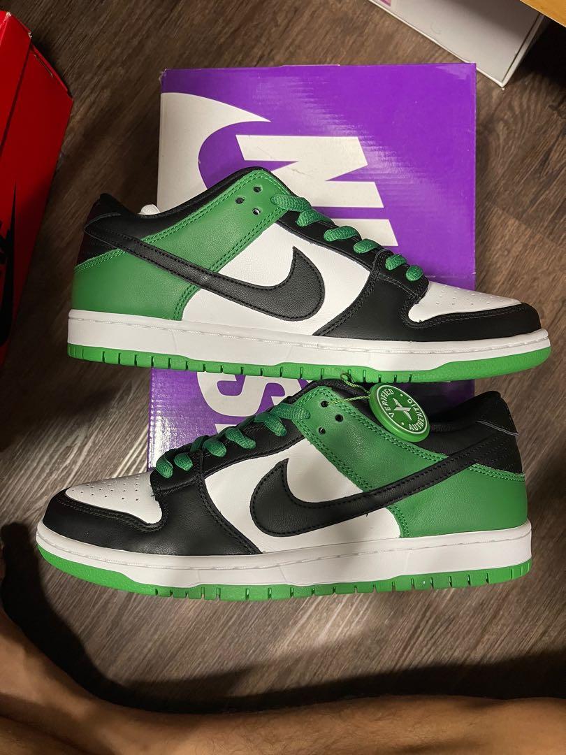 Nike SB Dunk Low Pro Classic Green, Men's Fashion, Footwear, Sneakers on  Carousell