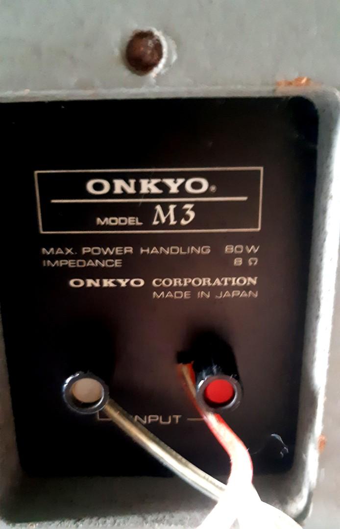 Onkyo m3 speakers sales