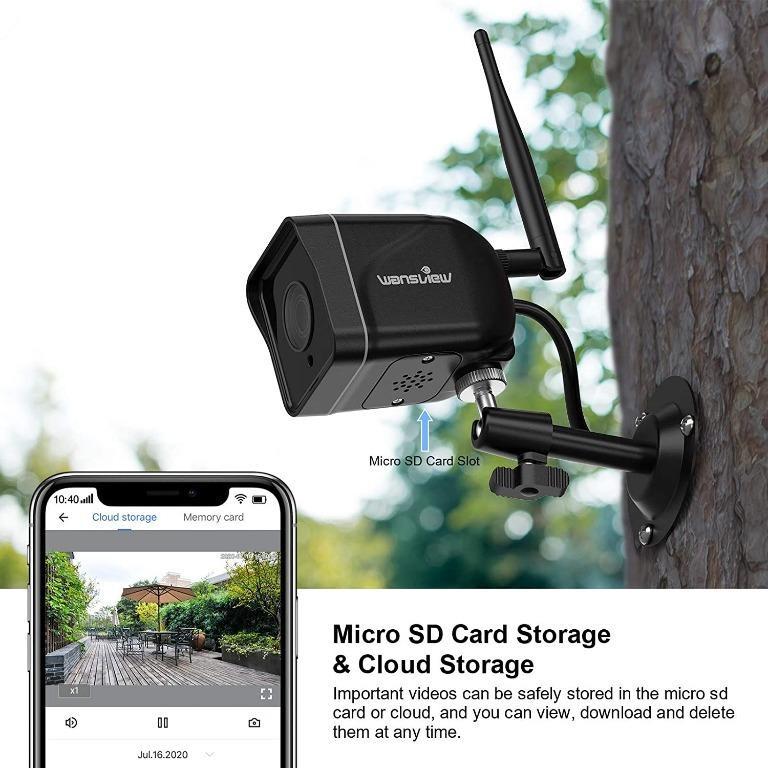 wansview w6 outdoor camera