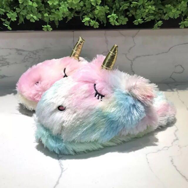Unicorn bed new arrivals slippers