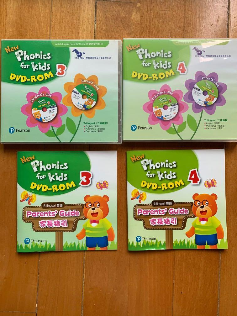 Pearson New Phonics for Kids DVD-ROM 3&4, 興趣及遊戲, 音樂、樂器 