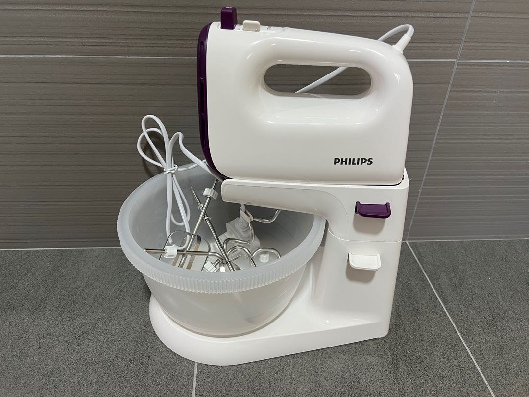 Philips 450W Viva Collection Mixer With Bowl HR3745/11, TV & Home