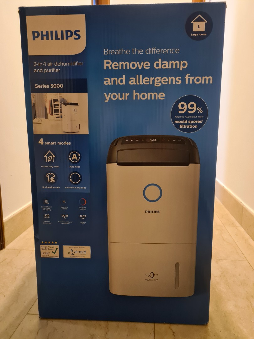 Philips Air Purifier and Dehumidifier, TV & Home Appliances, Air Purifiers & Dehumidifiers on