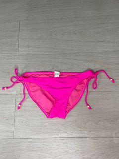 Pink bikini bottom