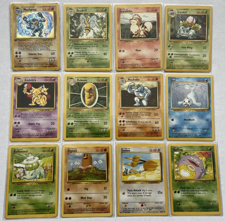 Pokemon Basic Card PICK ONE OR MORE FROM DROP DOWN MENU Free Shipping PIDGEY 