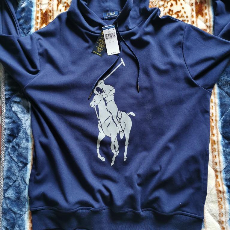 Ralph lauren clearance big logo hoodie