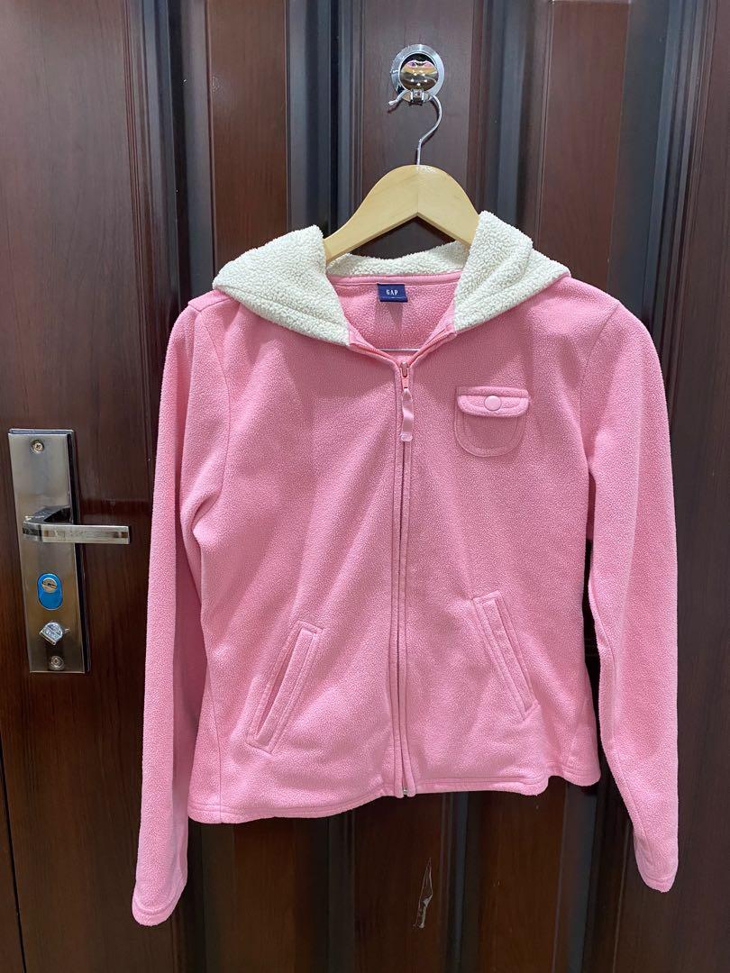 gap women's fleece coats & jackets