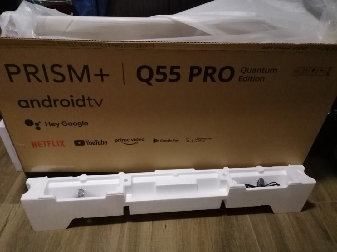 Prism+Q55 pro Quantum Edition, TV & Home Appliances, TV & Entertainment