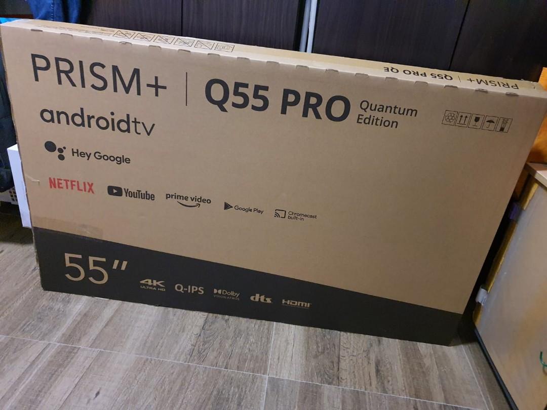 Prism+Q55 pro Quantum Edition, TV & Home Appliances, TV & Entertainment