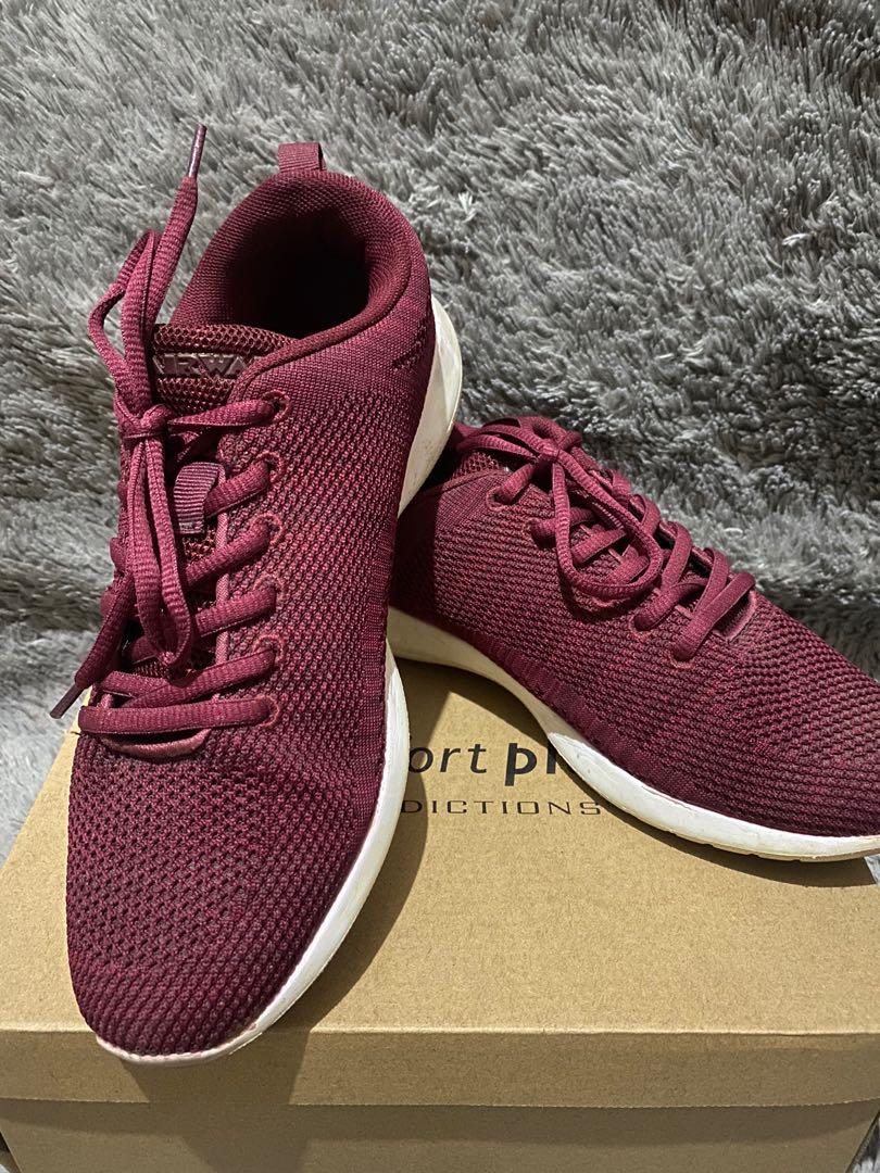 puma sneakers burgundy