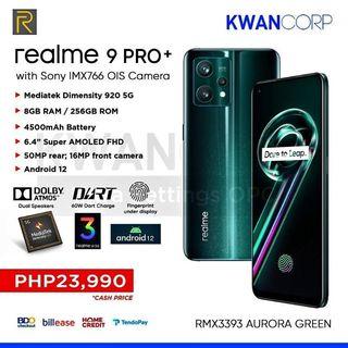 Realme 9 Pro+ RMX3393 8GB + 256GB Mediatek Dimensity 920 5G Android 12 Gaming Phone