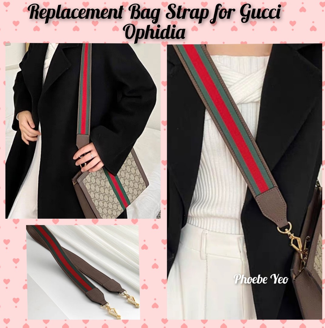 Replacement Bag Strap for Gucci Ophidia, Women's Fashion, Bags ...