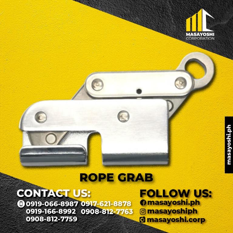 Rope Grab, Rope Brake, Rope Stopper, Rope Cam Lock,, Commercial