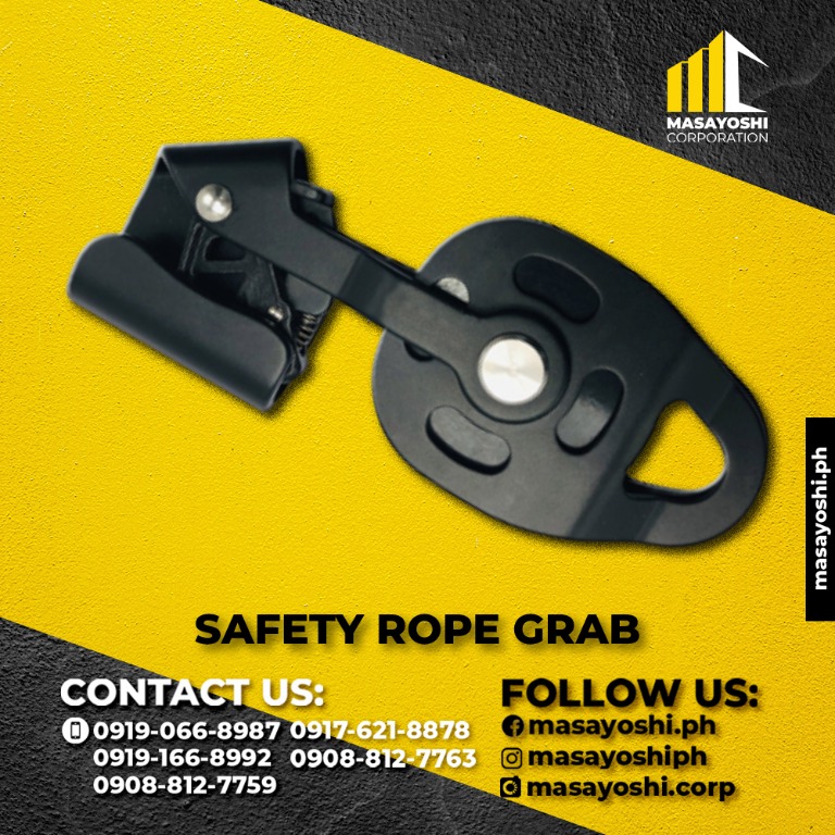Safety Rope Grab, Construction Materials, PPE, Personal Protective