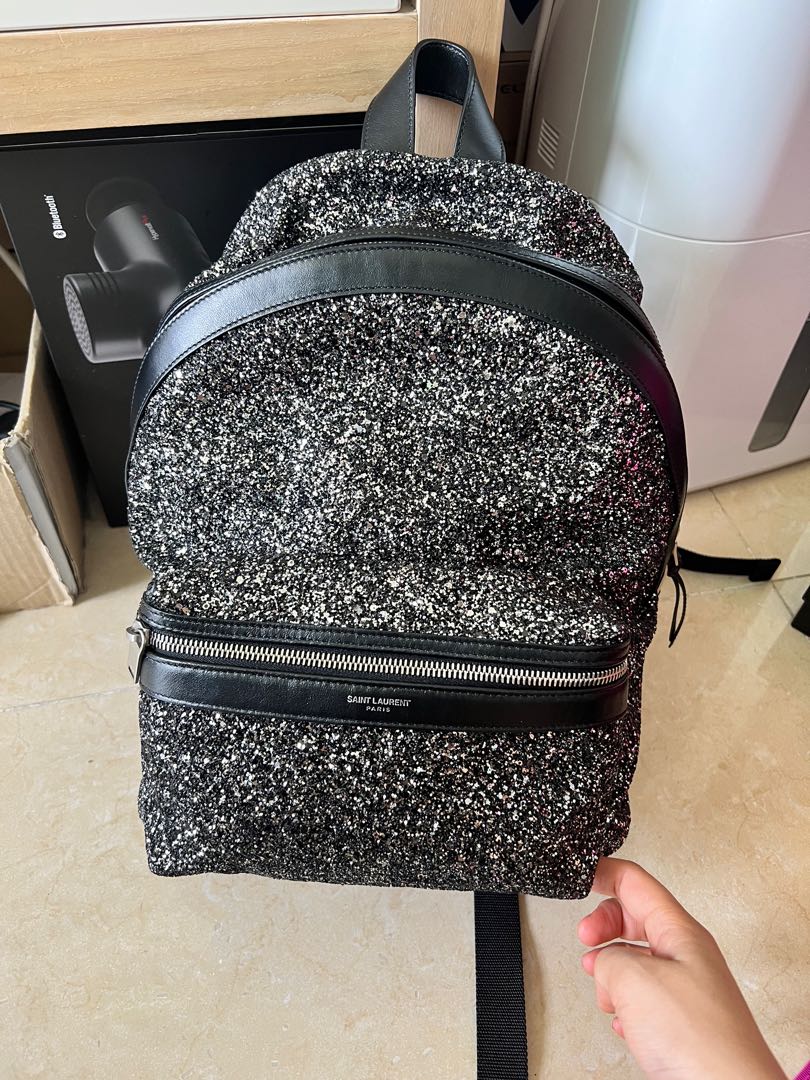 Ysl glitter backpack hotsell
