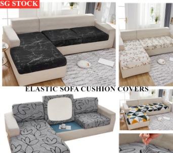 Elastic covers for sofa cushions on sale