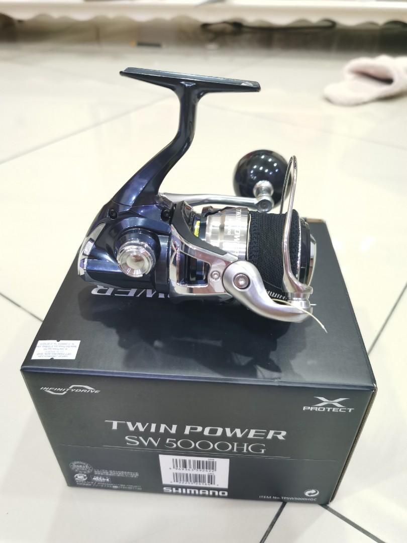 Shimano Twin Power Sw 5000 HG, Sports Equipment, Fishing on Carousell
