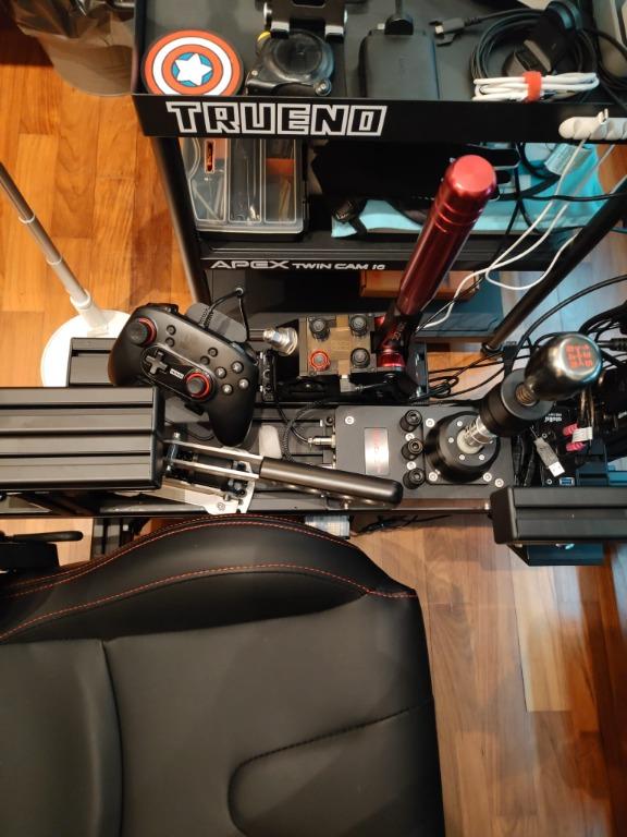 Sim Racing Rig Complete Setup, Video Gaming, Gaming Accessories ...