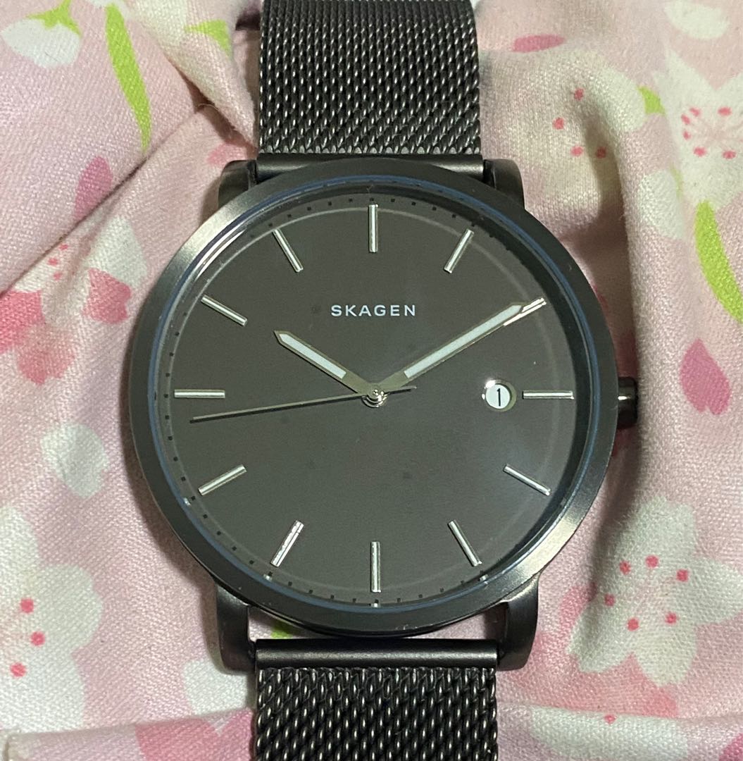 Skagen Watch SKW1081 Mint Complete Box Set, Luxury, Watches on Carousell