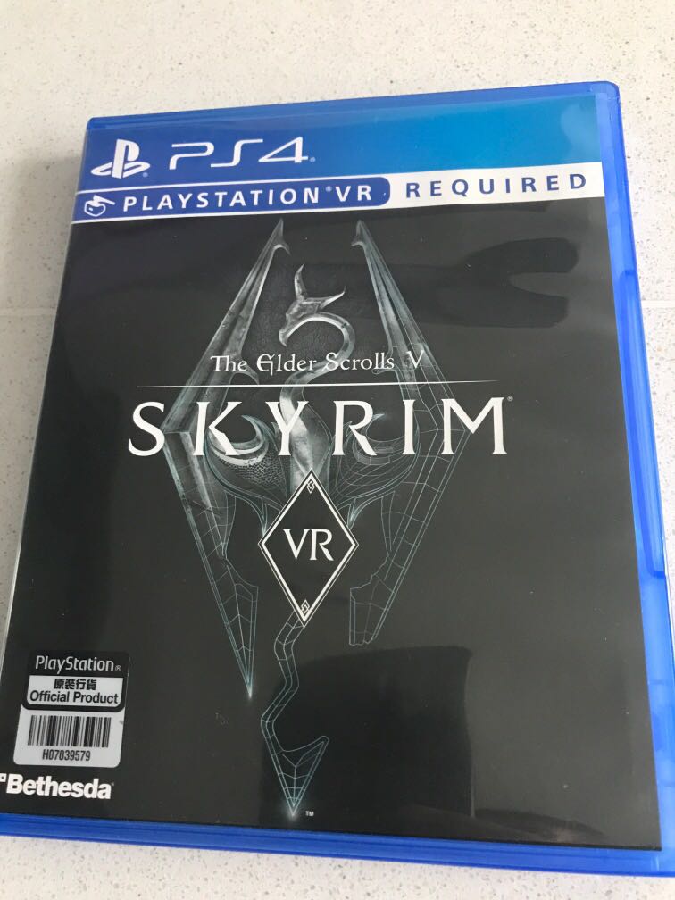 Skyrim VR PS4, Video Gaming, Video Games, PlayStation on Carousell