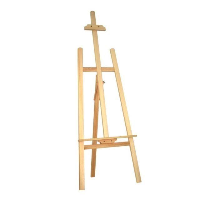 Pine Wood Easel Stand Painting Drawing Display, Hobbies & Toys