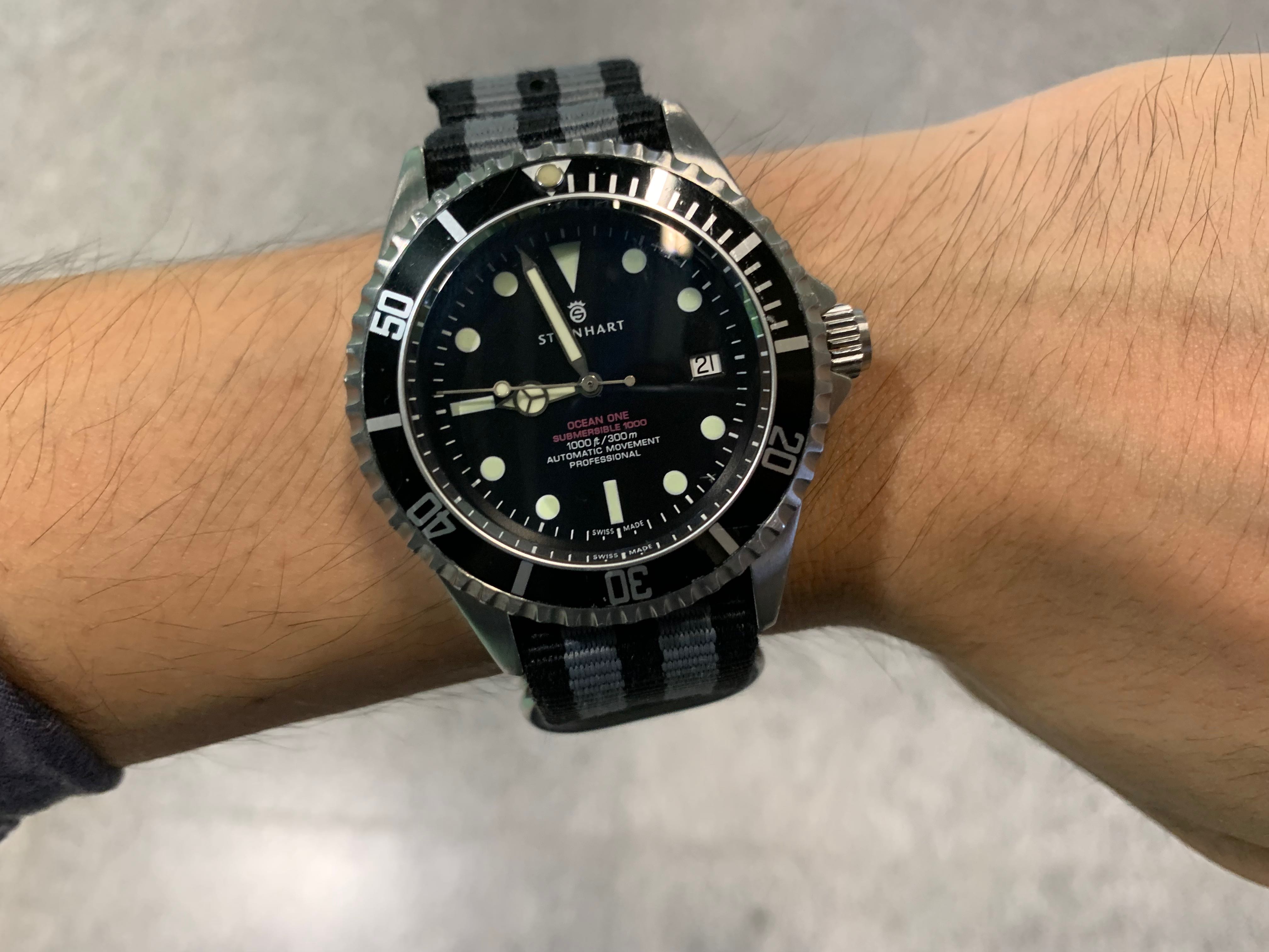 Steinhart ocean 1 vintage red 2025