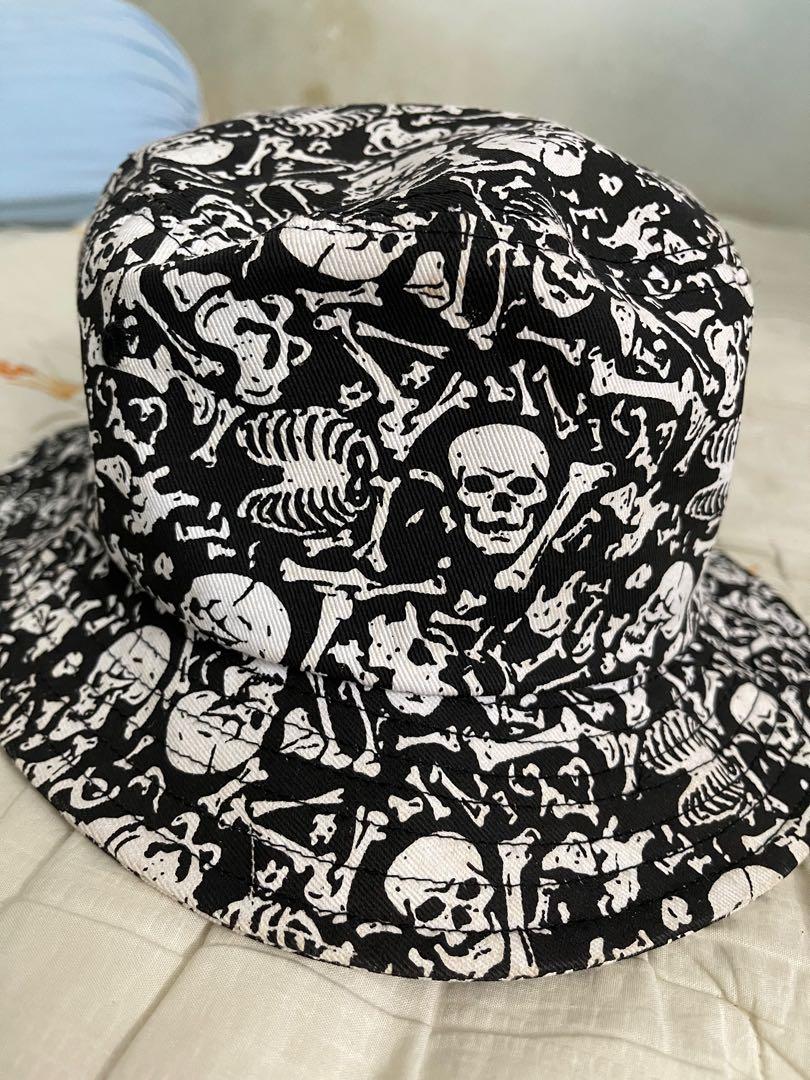 Stussy bones best sale bucket hat