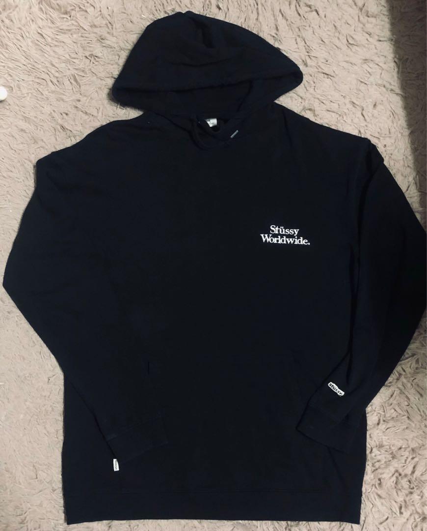 Stussy Worldwide Hoodie Men s Fashion Coats Jackets and