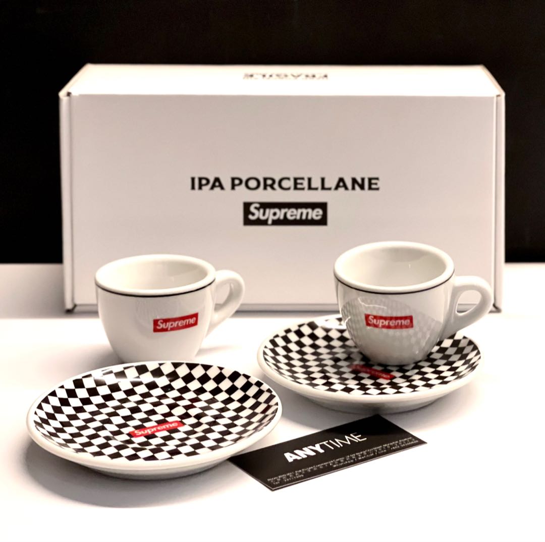 Supreme IPA Porcellane Aosta Espresso Set (Set of 2), 傢俬＆家居