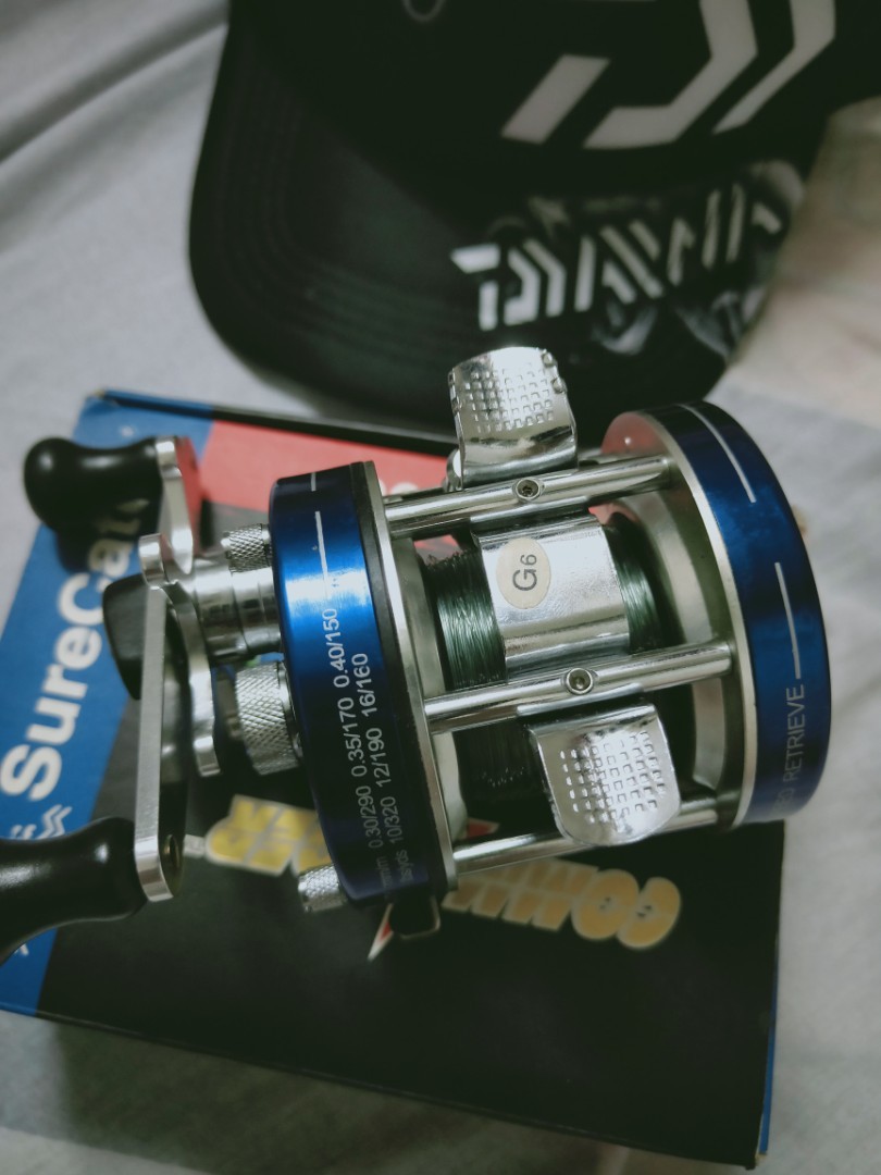 Surecatch fishing reel for sale, Sports Equipment, Fishing on Carousell