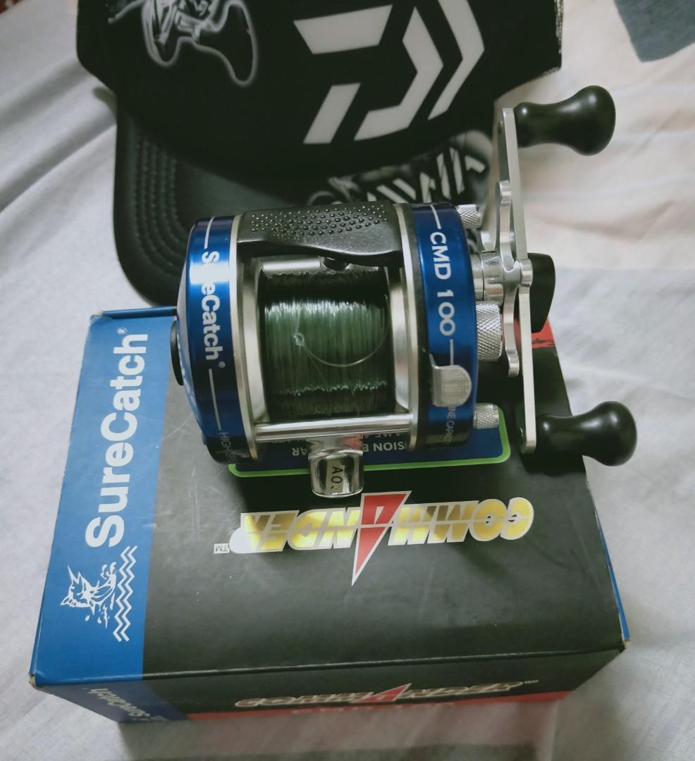 New 12'ft SureCatch Rod and QUANTUM XR7 Reel, Sports Equipment, Fishing on  Carousell