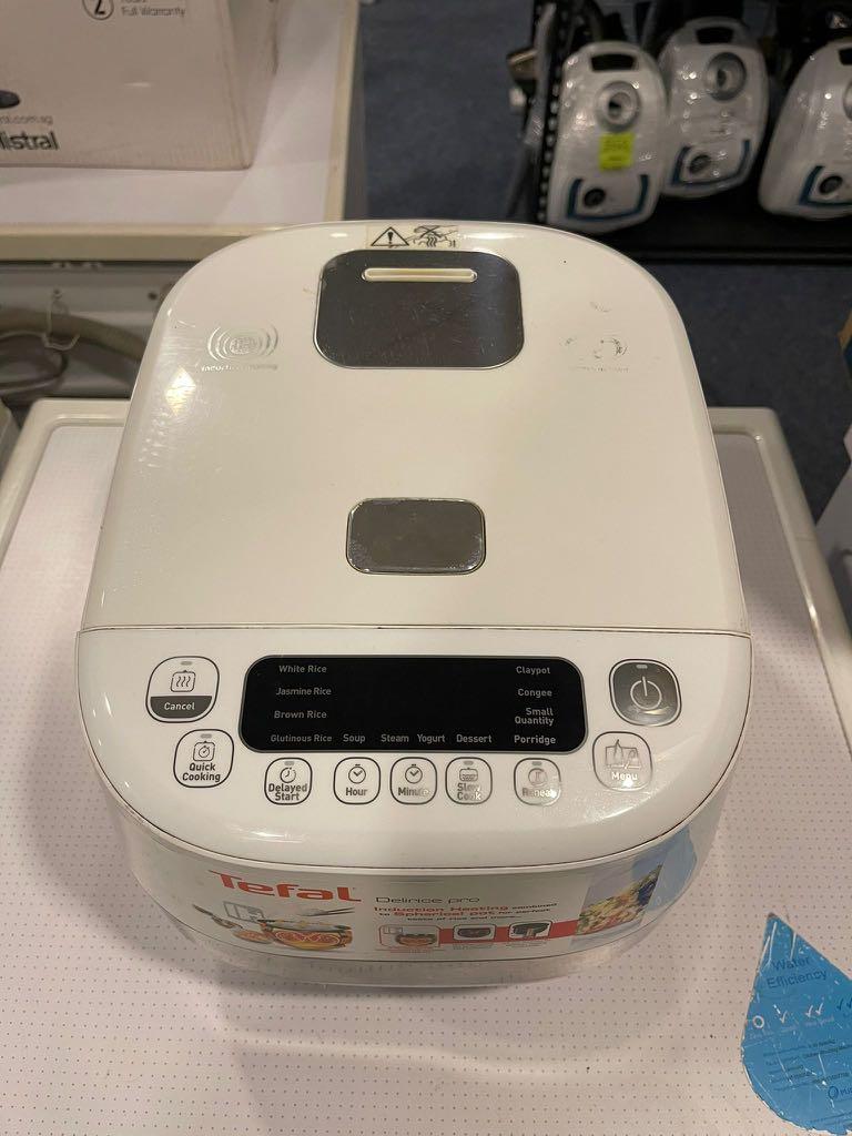 TEFAL RK808A DELIRICE PRO FUZZY LOGIC RICE COOKER (1.5L) Condition 7/10