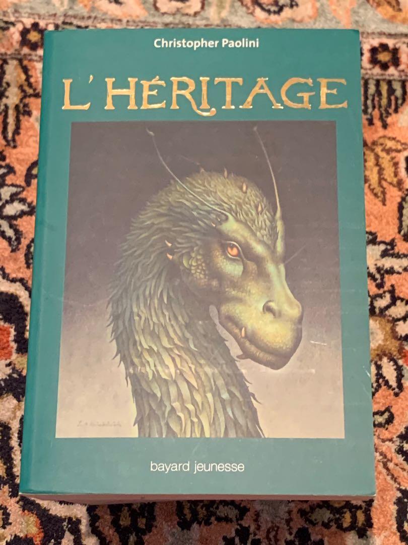 The inheritance cycle series by Christopher Paolini [FRENCH], Hobbies ...