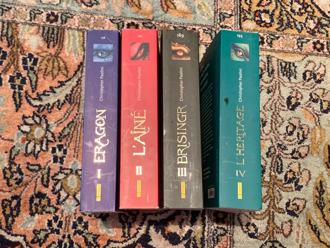 The inheritance cycle series by Christopher Paolini [FRENCH], Hobbies ...