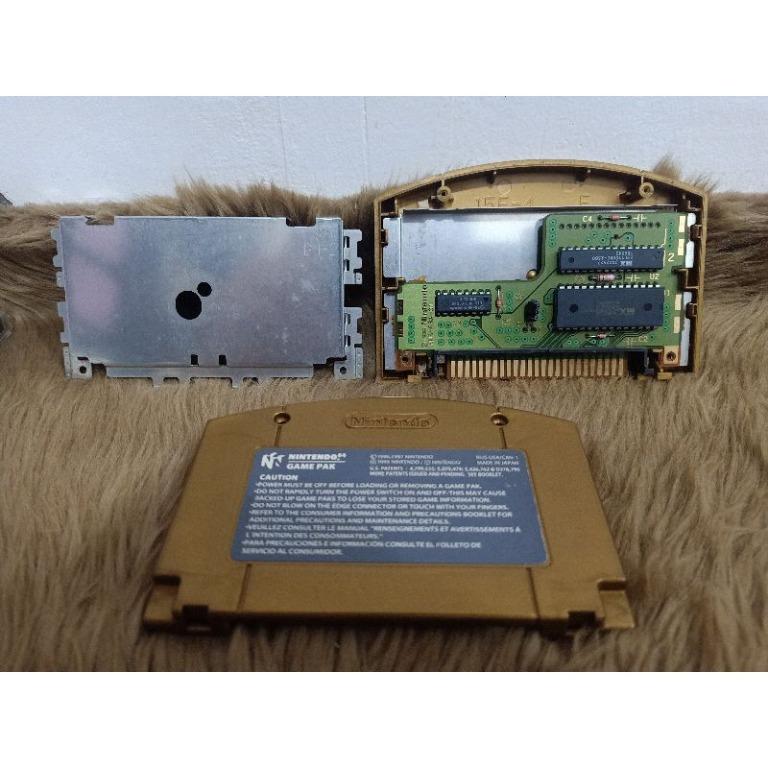 The Legend of Zelda Majoras Mask Holographic Gold N64 Game ...