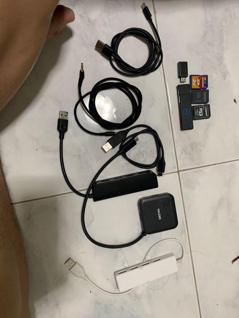UsbC, usb hub, SD Card reader, dell USB, Computers & Tech, Parts