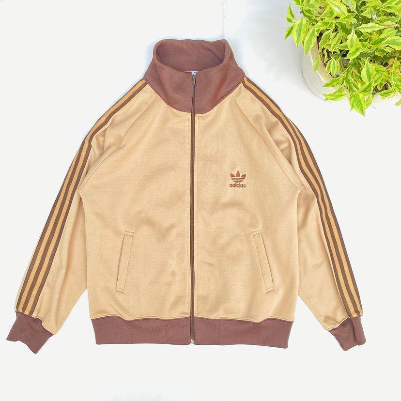 Vintage 90's Adidas Trefoil Brown Track Jacket, Men's Fashion, Coats,  Jackets and Outerwear on Carousell