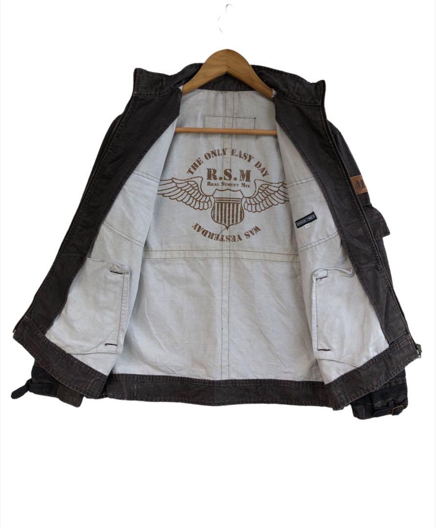 Vintage Army Denim Jacket, Women's Fashion, Coats, Jackets and