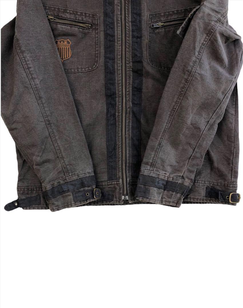 Vintage Army Denim Jacket, Women's Fashion, Coats, Jackets and