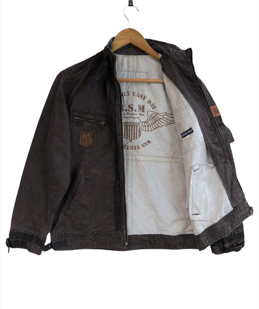 Vintage Army Denim Jacket, Women's Fashion, Coats, Jackets and