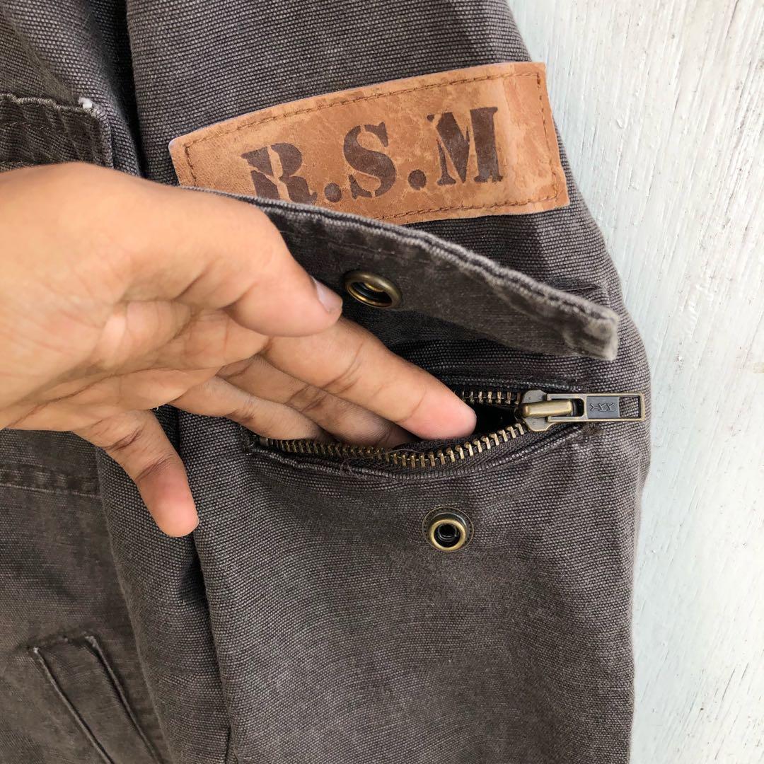 Vintage Army Denim Jacket, Women's Fashion, Coats, Jackets and