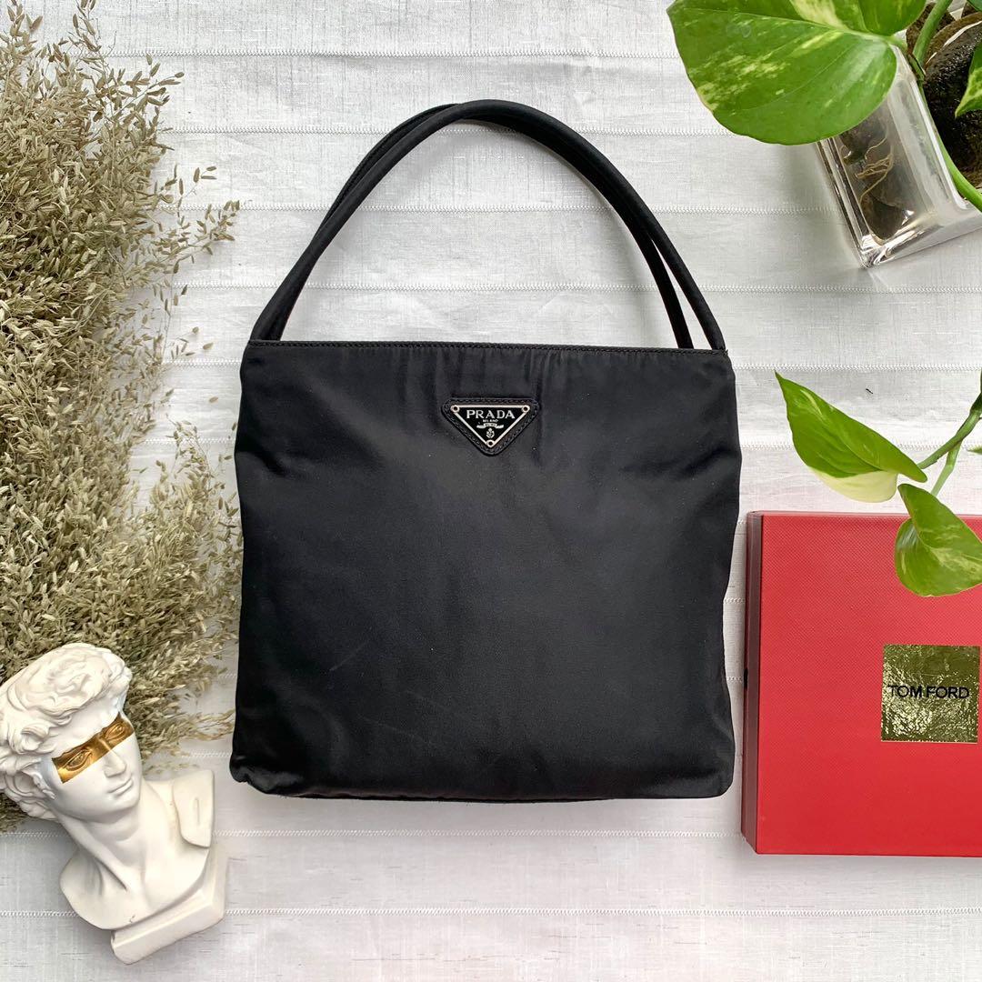 Prada Nylon Tote Bag, Luxury, Bags & Wallets on Carousell