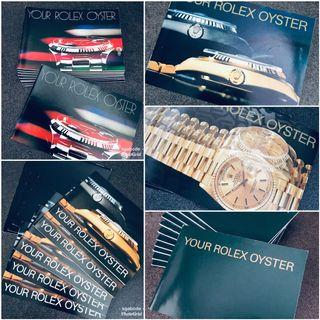 Vintage Rolex Manual Booklet “Your Rolex Oyster”